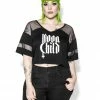 ACDC Moon Child - Mesh Crop Jersey