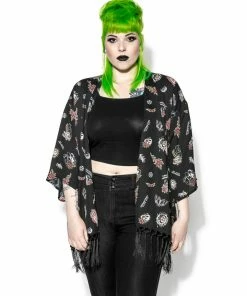 ACDC Womens Ouija Flash - Kimono
