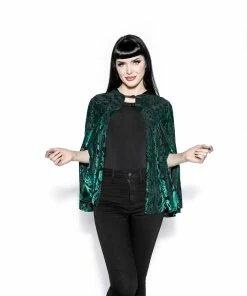 ACDC Green Baroque - Velvet Cape