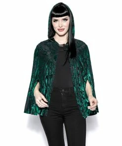 ACDC Green Baroque - Velvet Cape