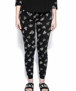 ACDC Pastel Death Moth - Women's Thermal PJ Set