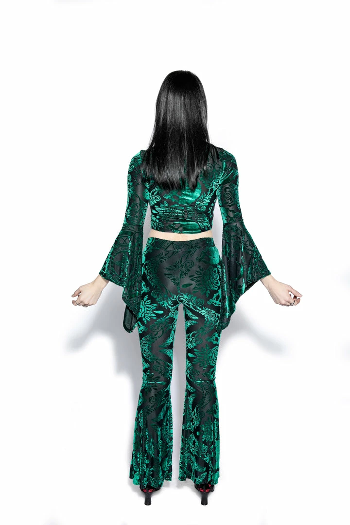 ACDC Green Baroque - Velvet Top 4 ACDC Green Baroque - Velvet Top