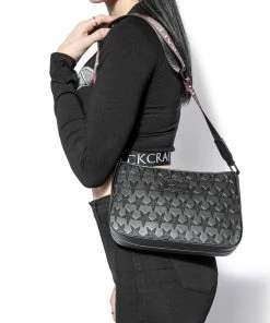 IDS Baphomet Embossed - Top Handle Bags / Wallets