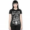 Blackcraft Cult Hail Satan And Eat Pizza - Women's Tee