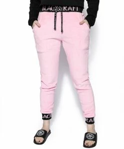 ACDC Womens Pink Staple - Women's Sherpa Joggers