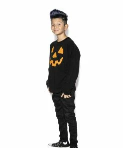 Blackcraft Cult Black Pumpkin - Youth Jersey Sweater