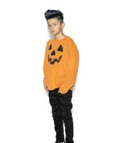 Blackcraft Cult Orange Pumpkin - Youth Jersey Sweater 18 Blackcraft Cult Orange Pumpkin - Youth Jersey Sweater