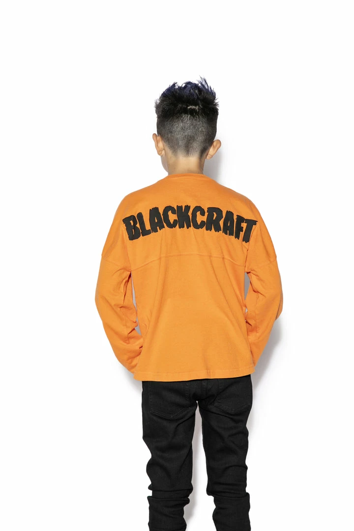 Blackcraft Cult Orange Pumpkin - Youth Jersey Sweater 6 Blackcraft Cult Orange Pumpkin - Youth Jersey Sweater