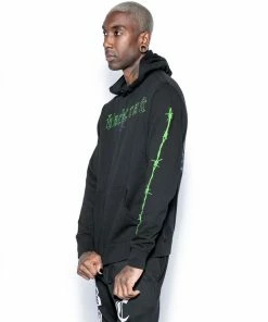 Blackcraft Cult Snake Skull - Hooded Pullover Sweater Mens 8 Blackcraft Cult Snake Skull - Hooded Pullover Sweater Mens