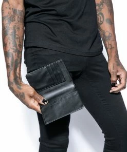 IDS Baphomet Embossed - Passport Case Bags / Wallets