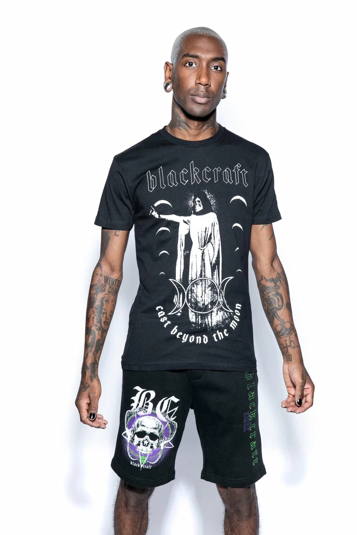 Blackcraft Cult Snake Skull Sweat Shorts Mens 8 Blackcraft Cult Snake Skull Sweat Shorts Mens