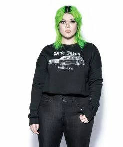Blackcraft Cult Hearse - Women's Cropped Crewneck