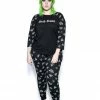 ACDC Pastel Death Moth - Women's Thermal PJ Set 2 ACDC Pastel Death Moth - Women's Thermal PJ Set