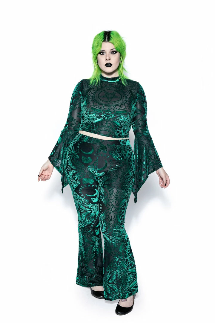 ACDC Green Baroque - Velvet Top 8 ACDC Green Baroque - Velvet Top