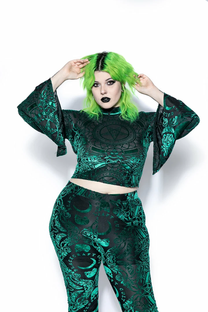 ACDC Green Baroque - Velvet Top 9 ACDC Green Baroque - Velvet Top