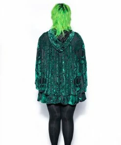 ACDC Green Baroque - Velvet Cape