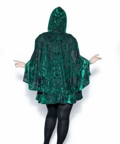 ACDC Green Baroque - Velvet Cape