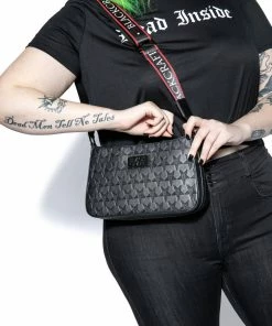 IDS Baphomet Embossed - Top Handle Bags / Wallets