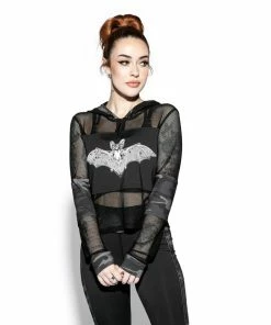 Blackcraft Cult Womens Batcraft - Mesh Active Pullover