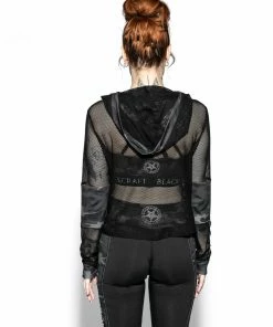 Blackcraft Cult Womens Batcraft - Mesh Active Pullover