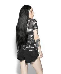 ACDC Womens Death Moth - Mesh Women's Tee