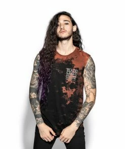 Blackcraft Cult Spirits Of The Dead Bleach Wash- Unisex Sleeveless Tall Tee