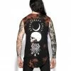 Blackcraft Cult Spirits Of The Dead Bleach Wash- Unisex Sleeveless Tall Tee