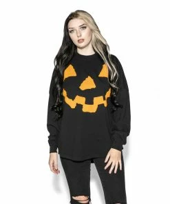 Blackcraft Cult Black Pumpkin - Unisex Jersey Sweater