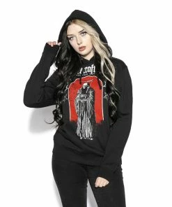 Blackcraft Cult Red Reaper - Hooded Pullover Sweater Mens