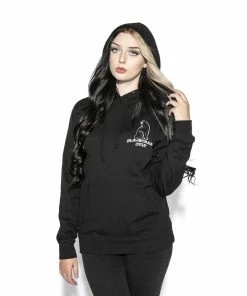 Blackcraft Cult Ouija Cat - Hooded Pullover Sweater Mens