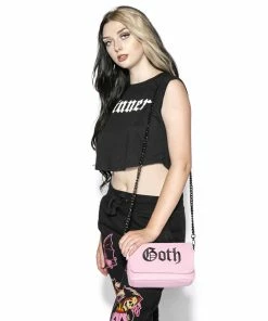 IDS Bags / Wallets Goth - Pink Crossbody