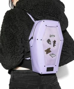 IDS Purple Pin Collector - Coffin Backpack Bags / Wallets
