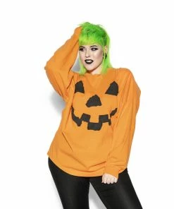Blackcraft Cult Orange Pumpkin - Unisex Jersey Sweater