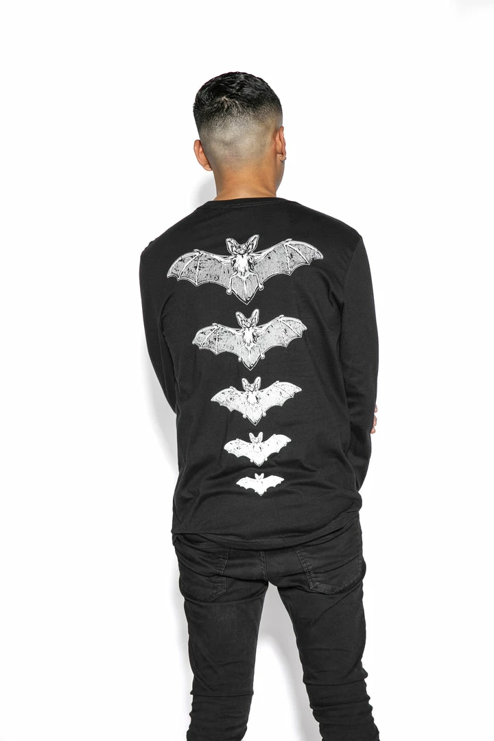 Blackcraft Cult Release The Bats - Long Sleeve Tee Mens 3 Blackcraft Cult Release The Bats - Long Sleeve Tee Mens