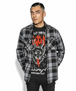 Blackcraft Cult Release The Bats - Flannel Mens