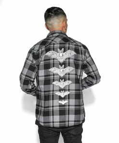 Blackcraft Cult Release The Bats - Flannel Mens