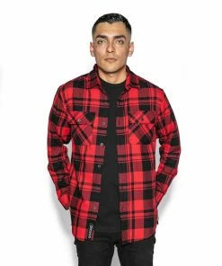Blackcraft Cult Mens Triple Moon - Flannel
