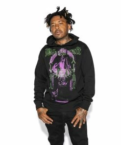 Blackcraft Cult Mens Mystic Eye - Hooded Pullover Sweater