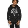 Blackcraft Cult BCC Goat - Hooded Pullover Sweater Mens