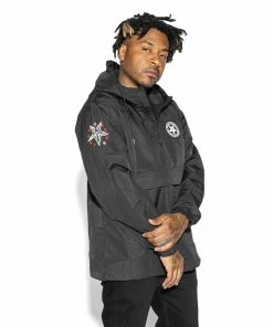 Blackcraft Cult God Free America - Anorak Windbreaker Mens