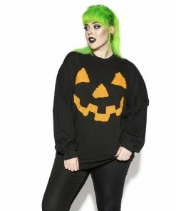 Blackcraft Cult Black Pumpkin - Unisex Jersey Sweater