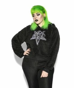 ACDC BCC Goat - Women's Sherpa Hoodie