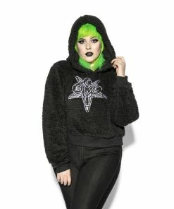 ACDC BCC Goat - Women's Sherpa Hoodie