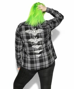 Blackcraft Cult Release The Bats - Flannel Mens