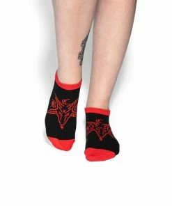 CMT Baphomet Ankle Socks 2 PK Womens