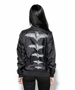 Blackcraft Cult Mens Release The Bats - Unisex Lightweight Bomber