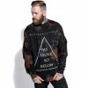Blackcraft Cult As Above So Below - Men's Bleach Wash Crewneck