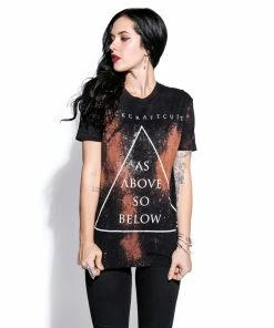 Blackcraft Cult Mens As Above So Below Bleach Wash