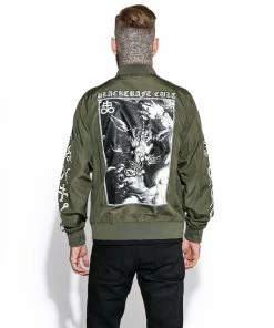 Blackcraft Cult Mens Fiend - Unisex Lightweight Bomber