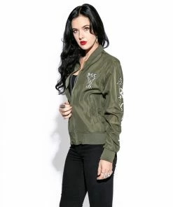 Blackcraft Cult Mens Fiend - Unisex Lightweight Bomber